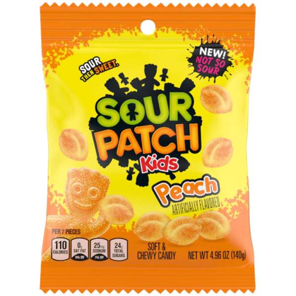 Image of Sour Patch Kids Peach 228g bei Sweets.ch