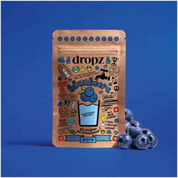 Image of dropz Pure Blaubeere bei Sweets.ch