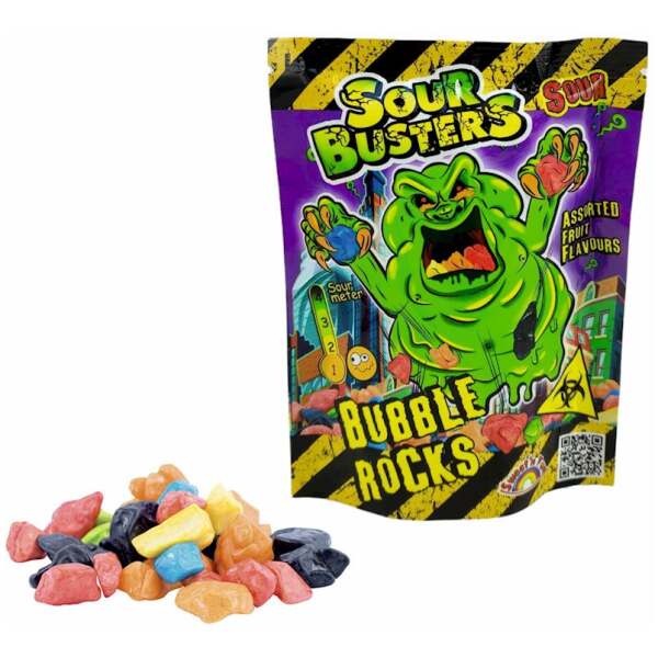 Image of Sour Busters Bubble Rocks 50g bei Sweets.ch