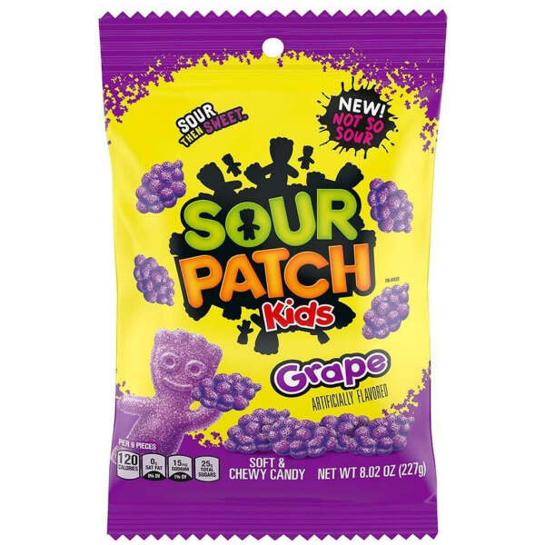 Image of Sour Patch Kids Grape 227g bei Sweets.ch