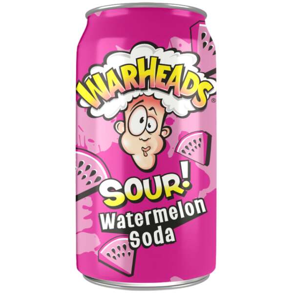 Image of Warheads Watermelon Sour Soda 355ml bei Sweets.ch