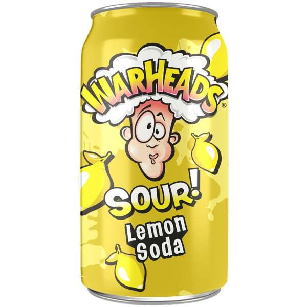 Image of Warheads Lemon Sour Soda 355ml bei Sweets.ch