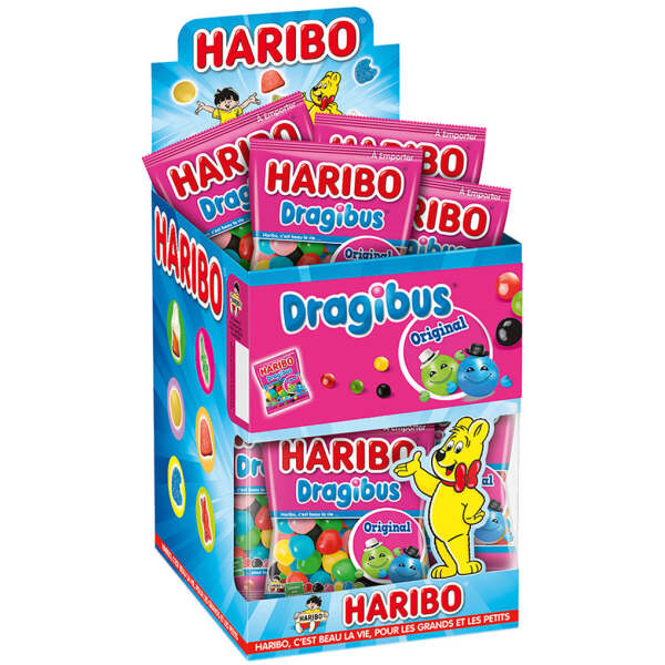Image of Haribo Dragibus 30 Minibeutel 40g bei Sweets.ch