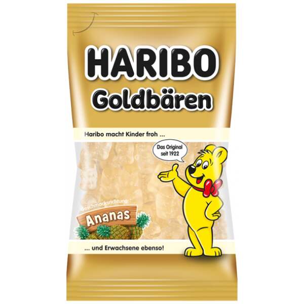Image of Haribo Goldbären Ananas 75g bei Sweets.ch