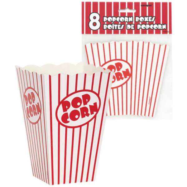 Image of Popcorn Karton Tüten 8 Stück bei Sweets.ch