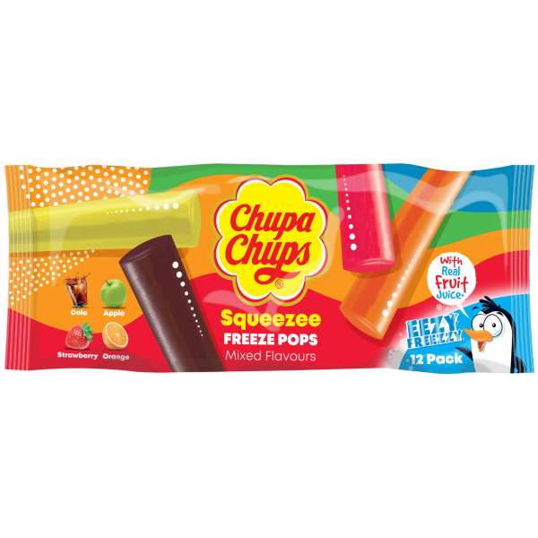 Image of Chupa Chups Squeezee Freeze Pops 12 Stk. bei Sweets.ch
