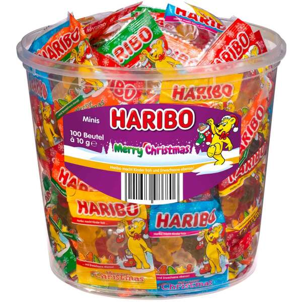Image of Haribo Merry Christmas Minis 100 Stück bei Sweets.ch