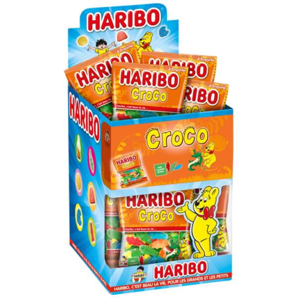 Image of Haribo Croco 30 Minibeutel 40g bei Sweets.ch