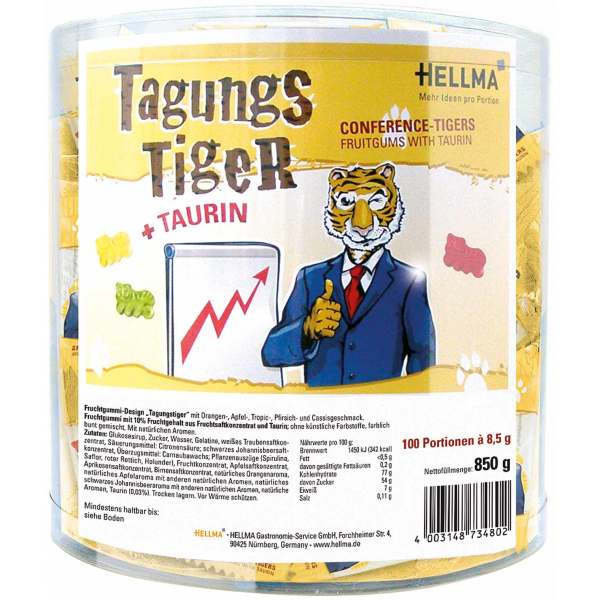 Image of Tagungstiger 100 x 8.5g bei Sweets.ch