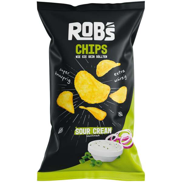 Image of ROB’s Chips Sour Cream 120g bei Sweets.ch
