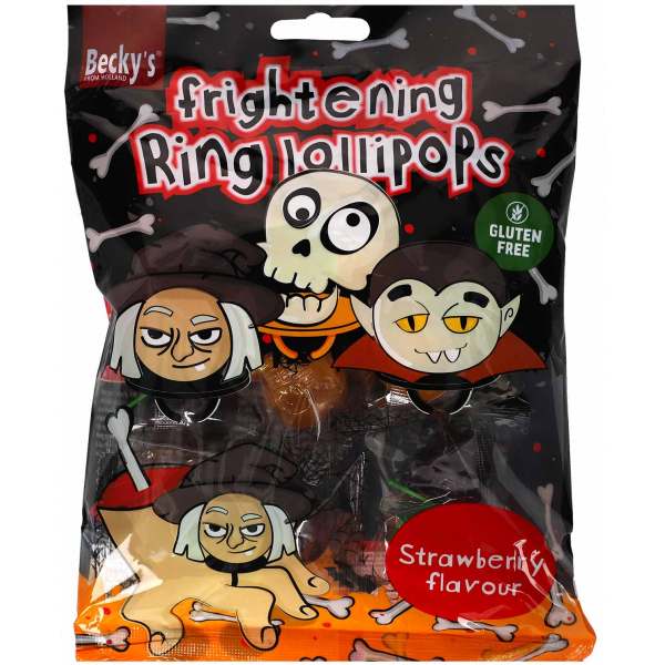 Image of Becky's Frightening Ring Lollipops 90g bei Sweets.ch