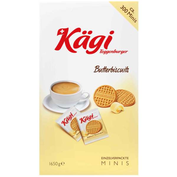 Image of Kägi Minis Butterbiscuit 1.65kg bei Sweets.ch