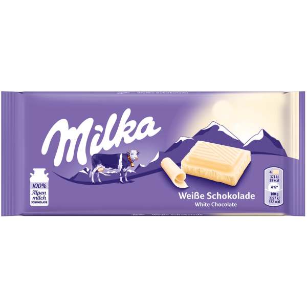 Image of Milka White Tablet 100g bei Sweets.ch